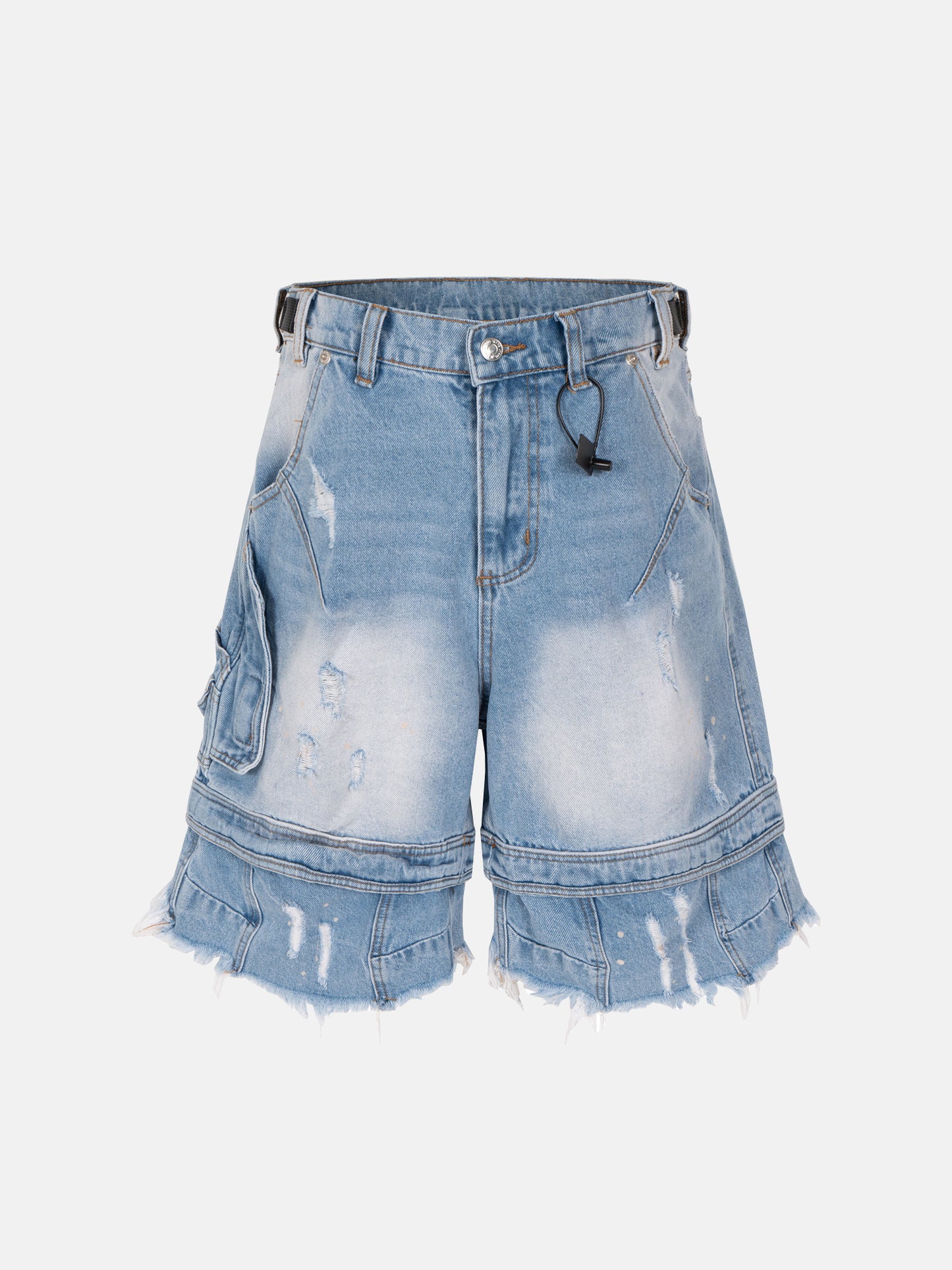 Grunge-Jeansshorts
