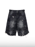 Grunge-Jeansshorts