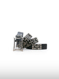 Heavy Studded Skull Belt