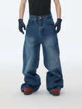Indigokleurige jeans