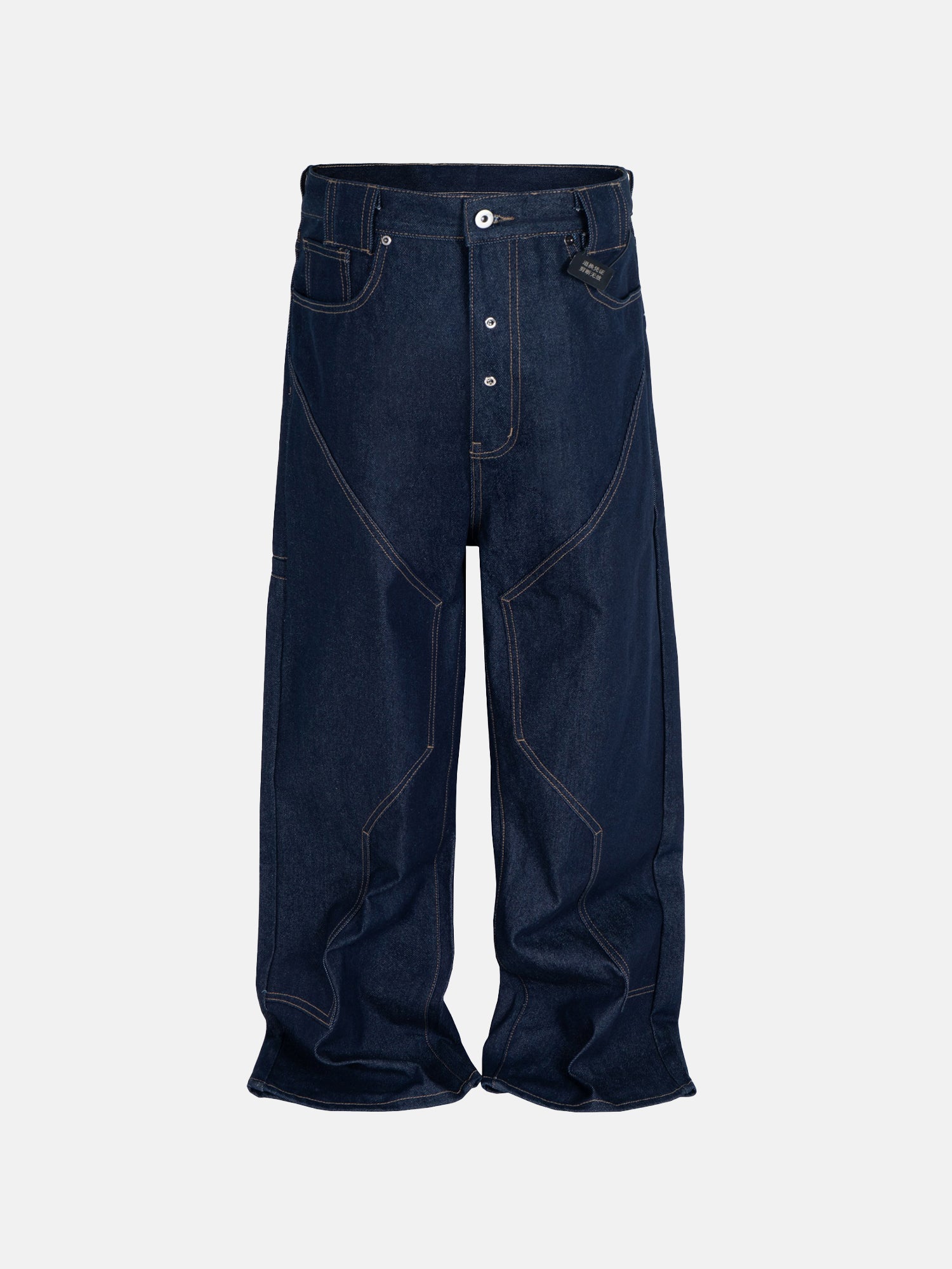 Industrial Paneled Jeans