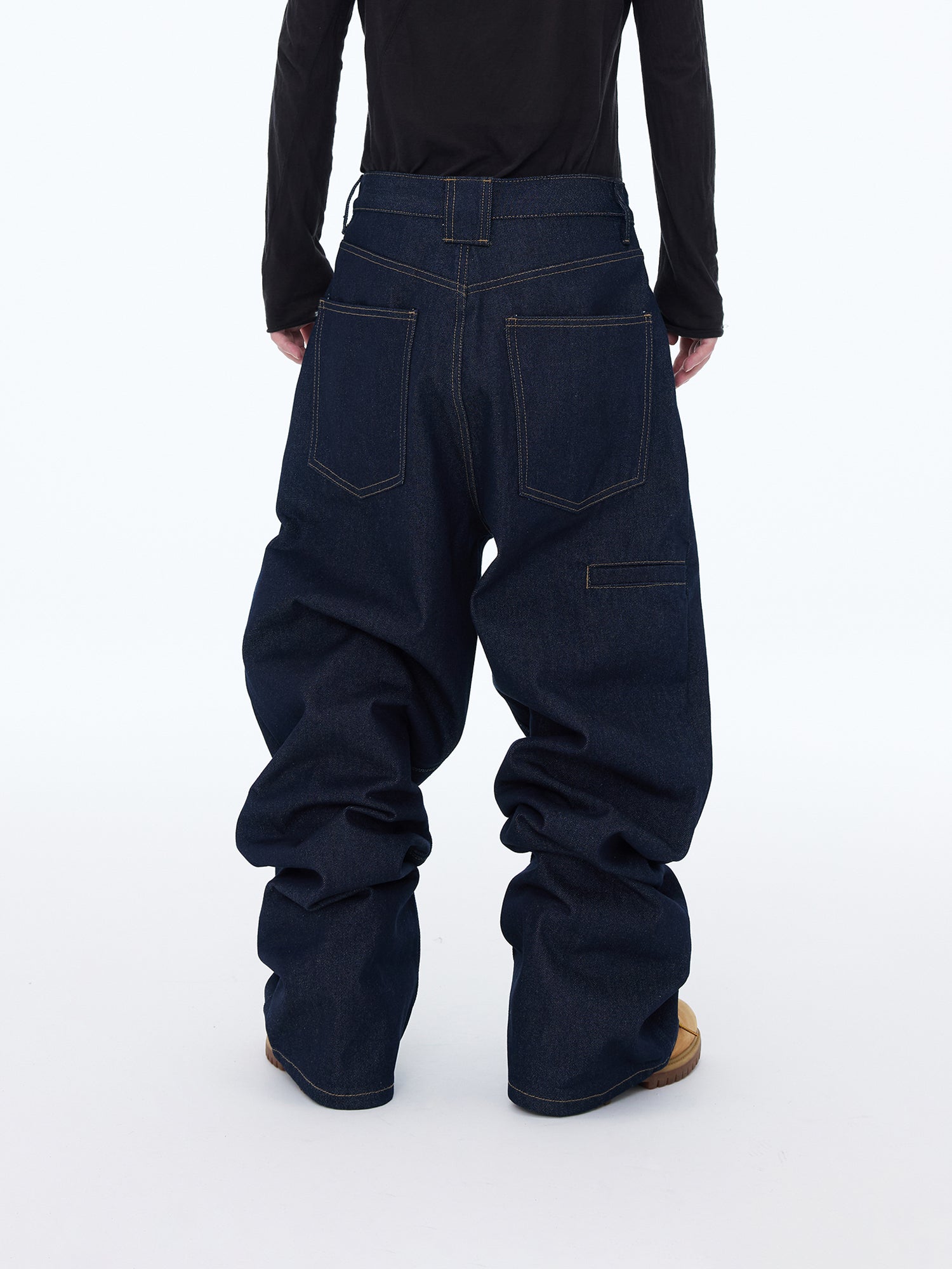 Industrial Paneled Jeans