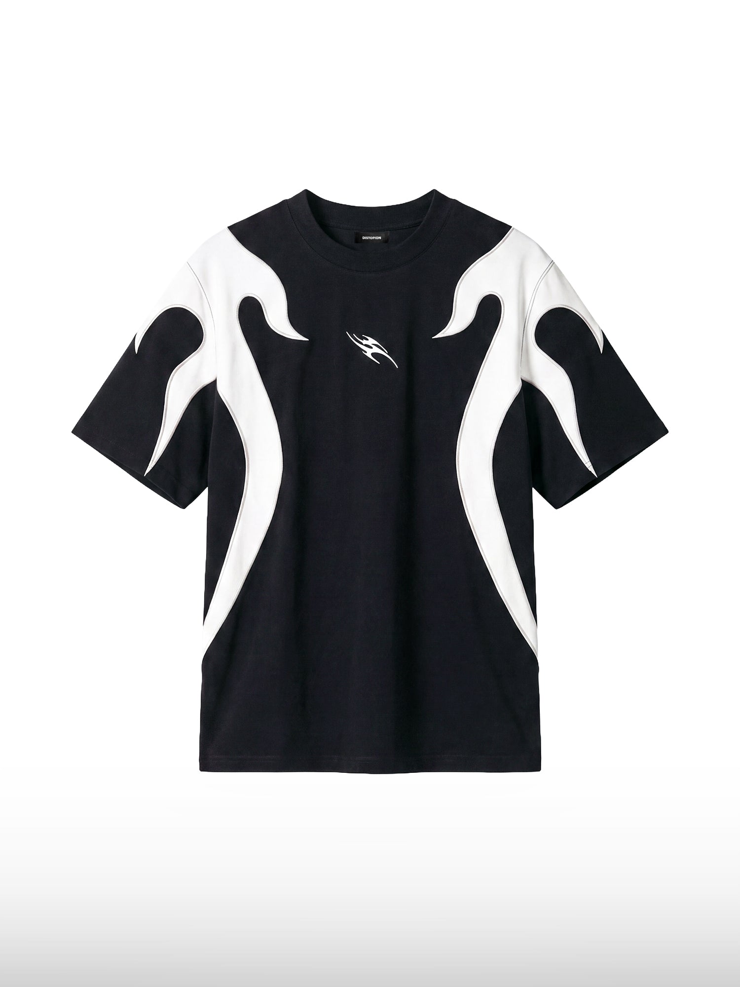 T-Shirt mit Inferno-Einsatz