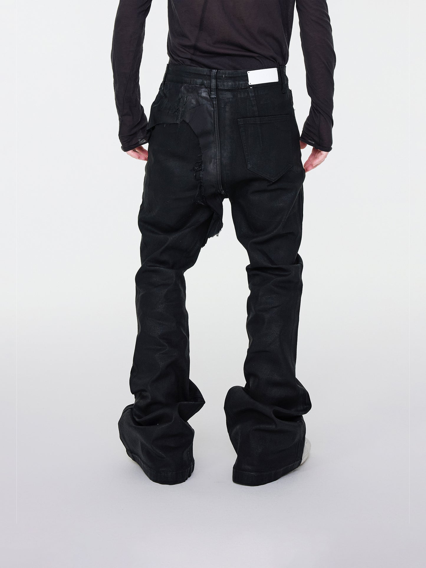 Tiefschwarze Jeans