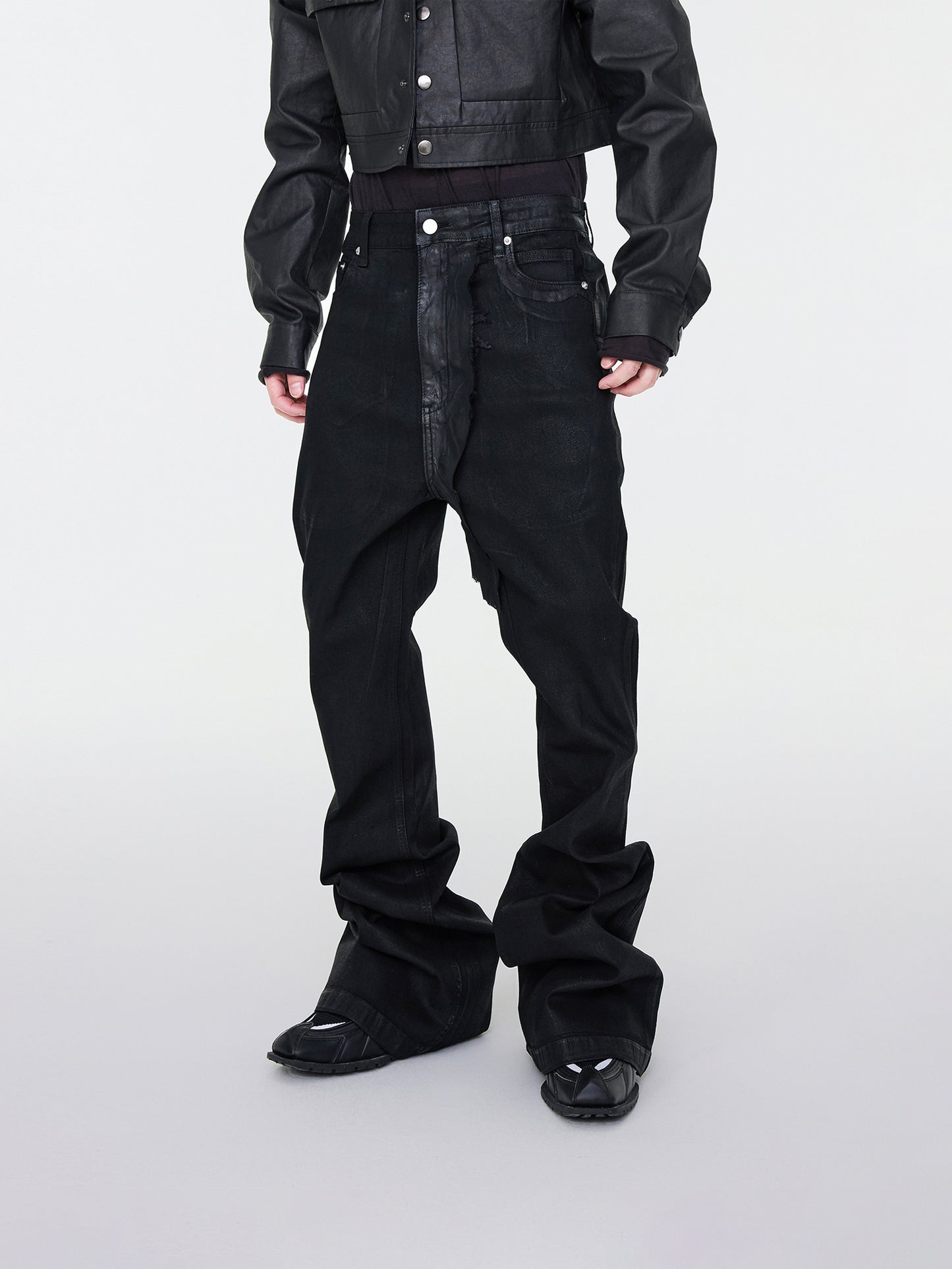 Tiefschwarze Jeans