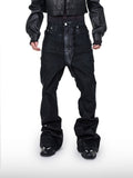 Tiefschwarze Jeans