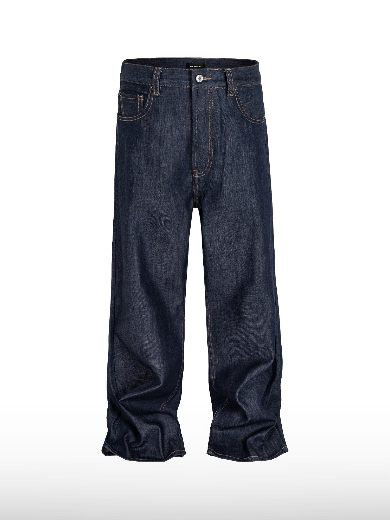 Jeans mit langer Innennaht
