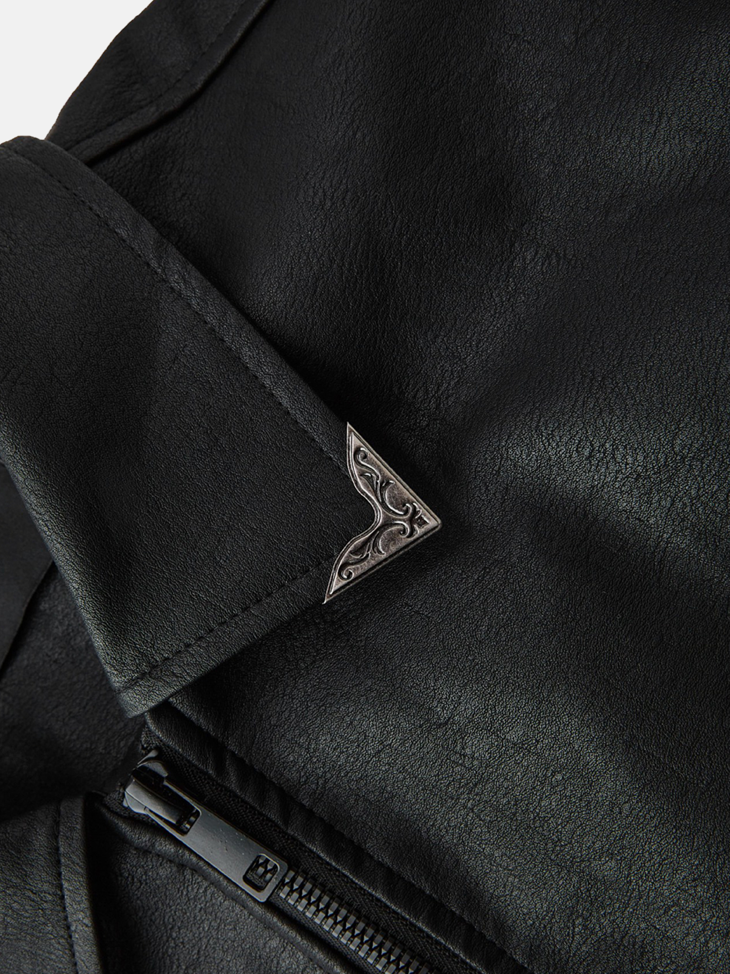 Metal Collar Jacket