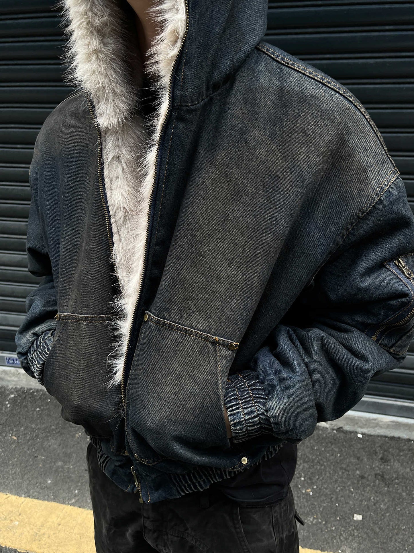 Frost-Jeansjacke