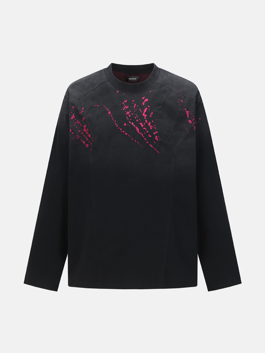 Sweatshirt mit Mitternachtsspritzer
