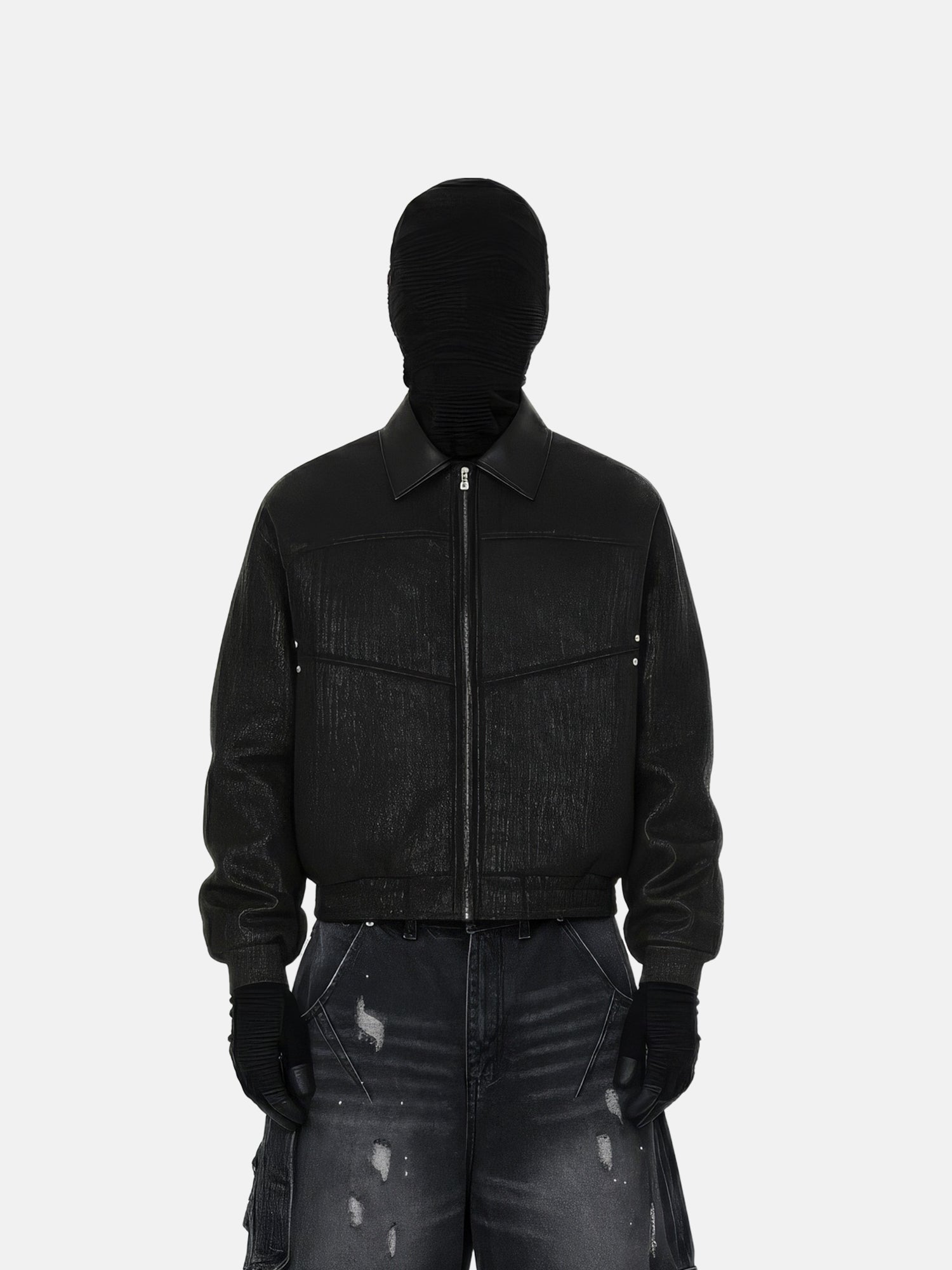 Moderner Crinkle-Bomber