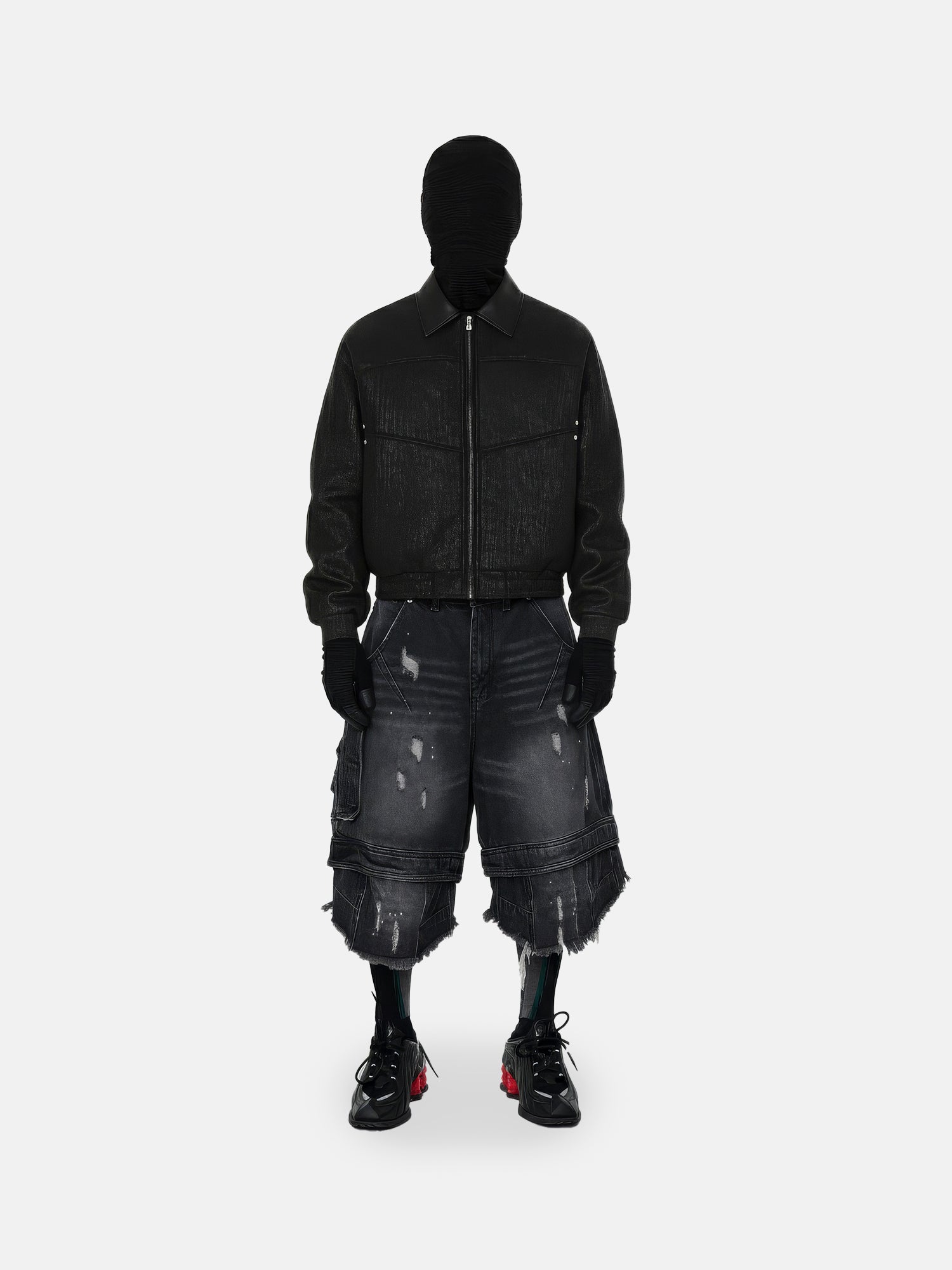 Moderner Crinkle-Bomber