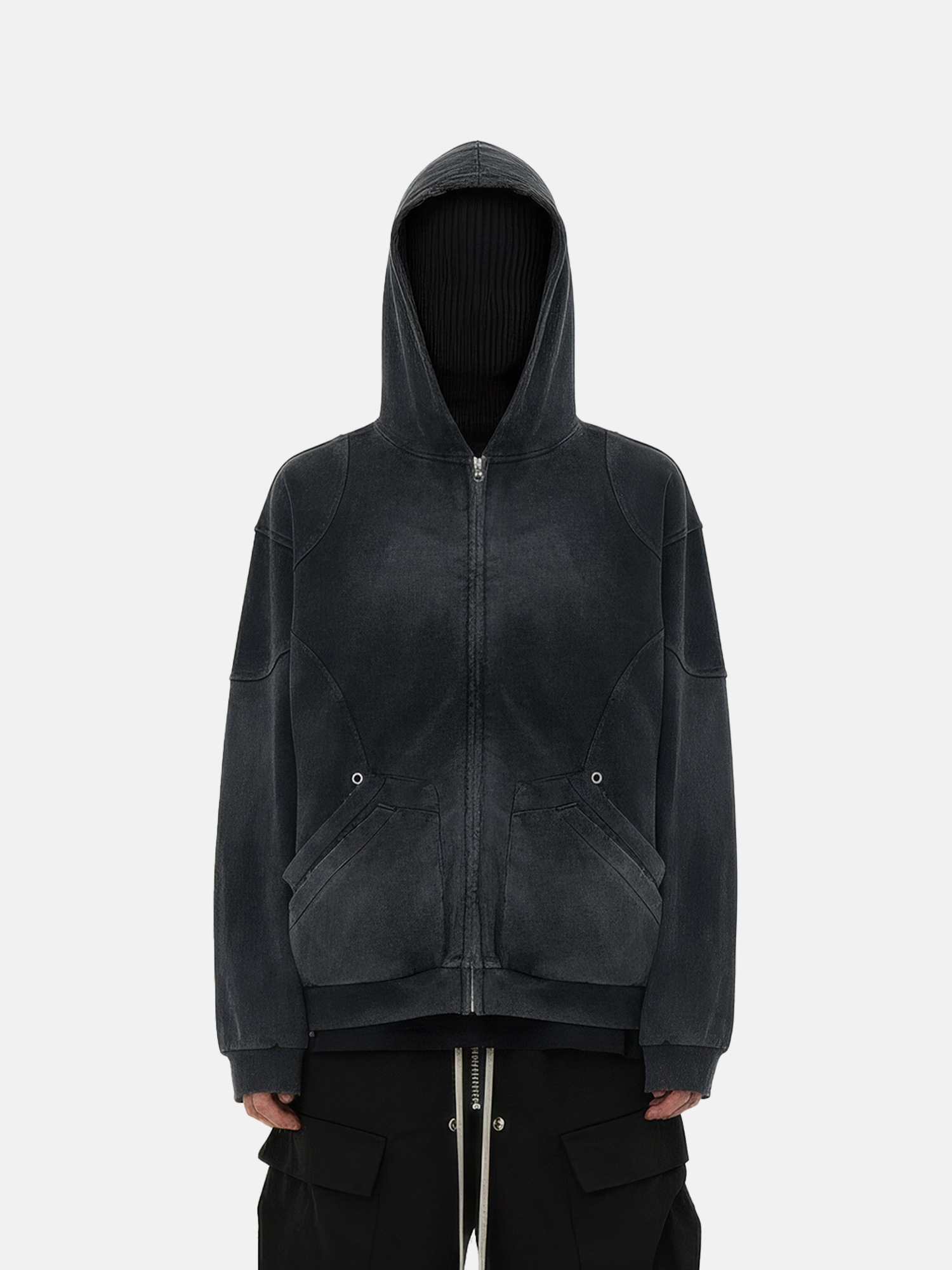 Nr.003 Distopion Zipped Hoodie
