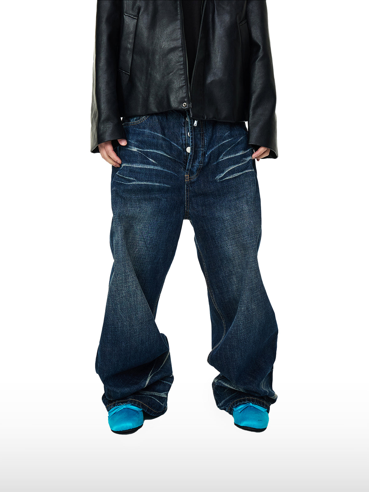 Oversized Motion-jeans