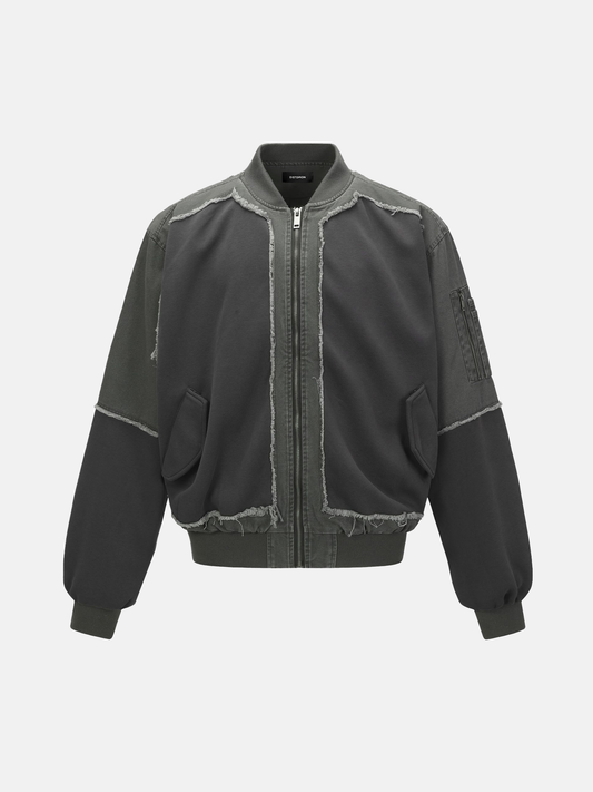 Patchwork-Bomberjacke