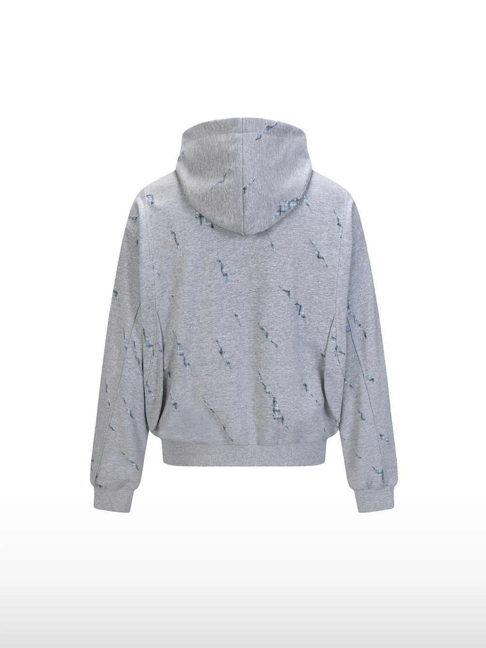 Gemusterter Hoodie