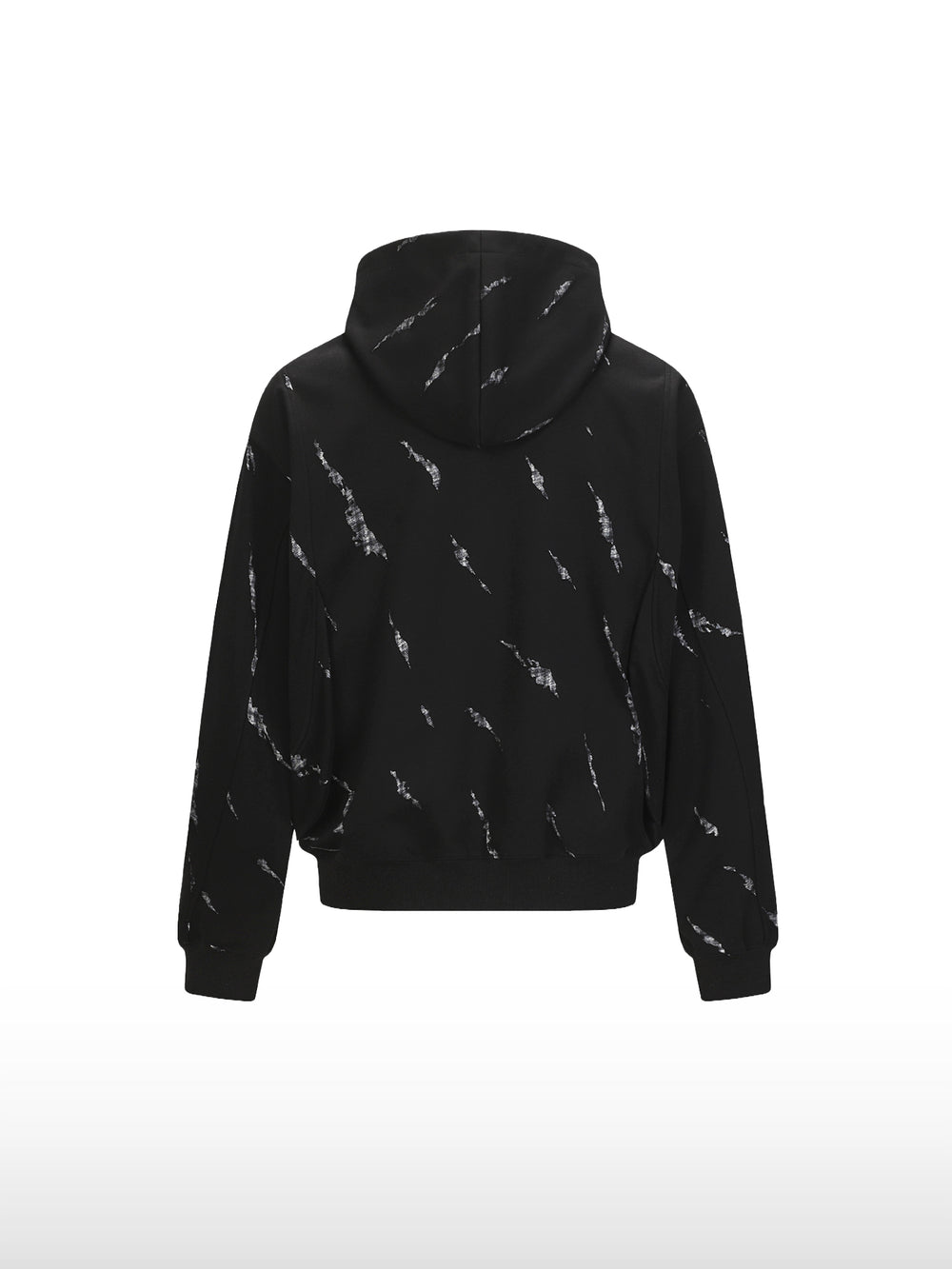 Gemusterter Hoodie