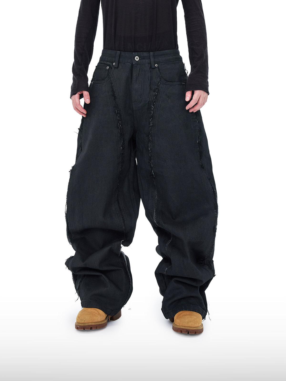 Phantomschwarze Jeans