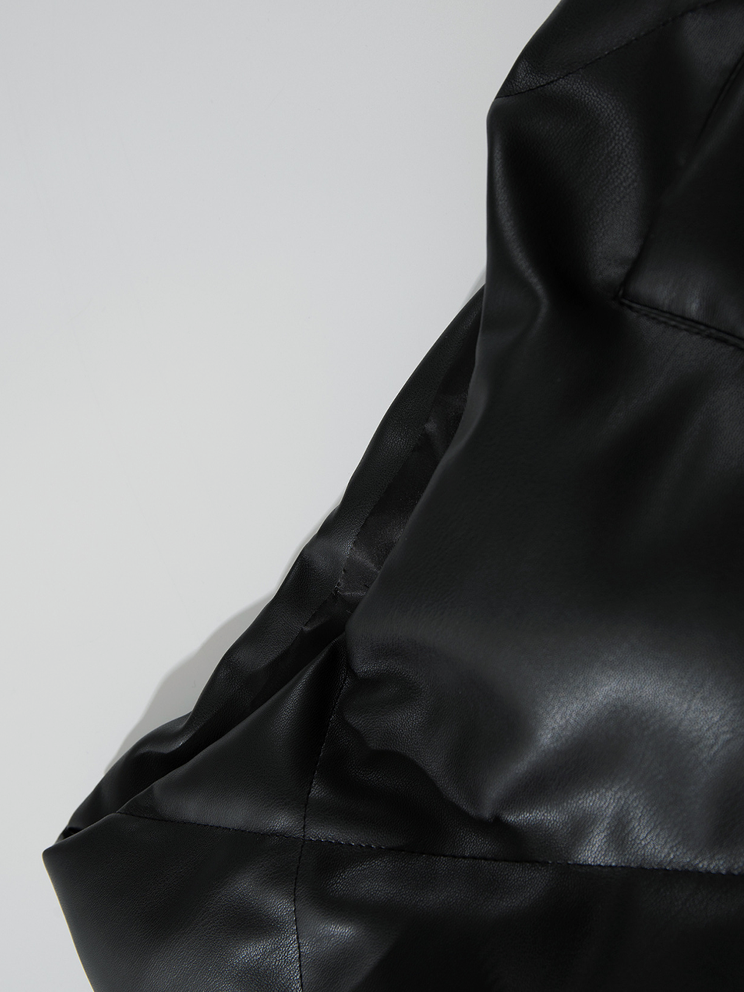 Quilted Black Vest
