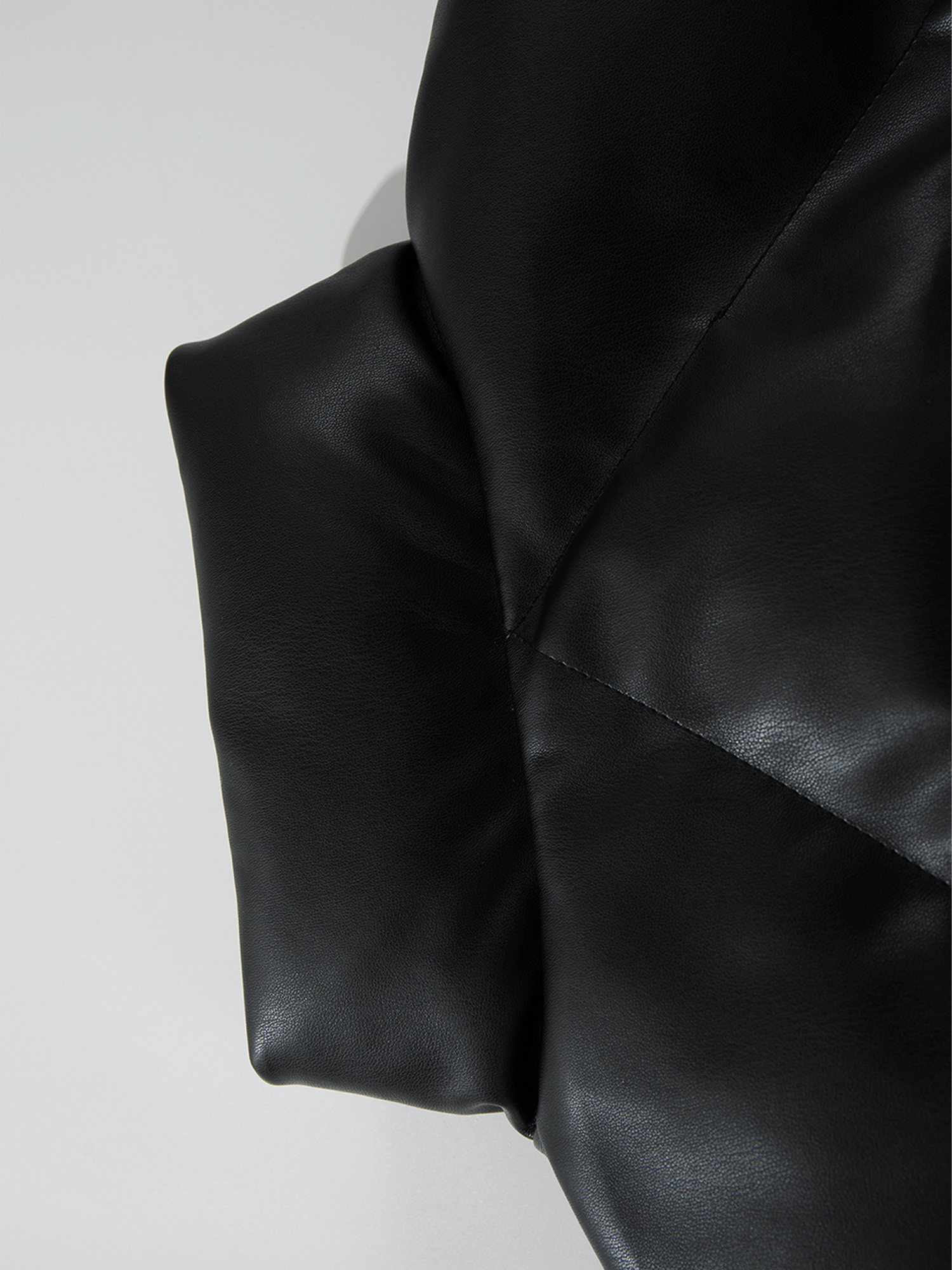 Quilted Black Vest