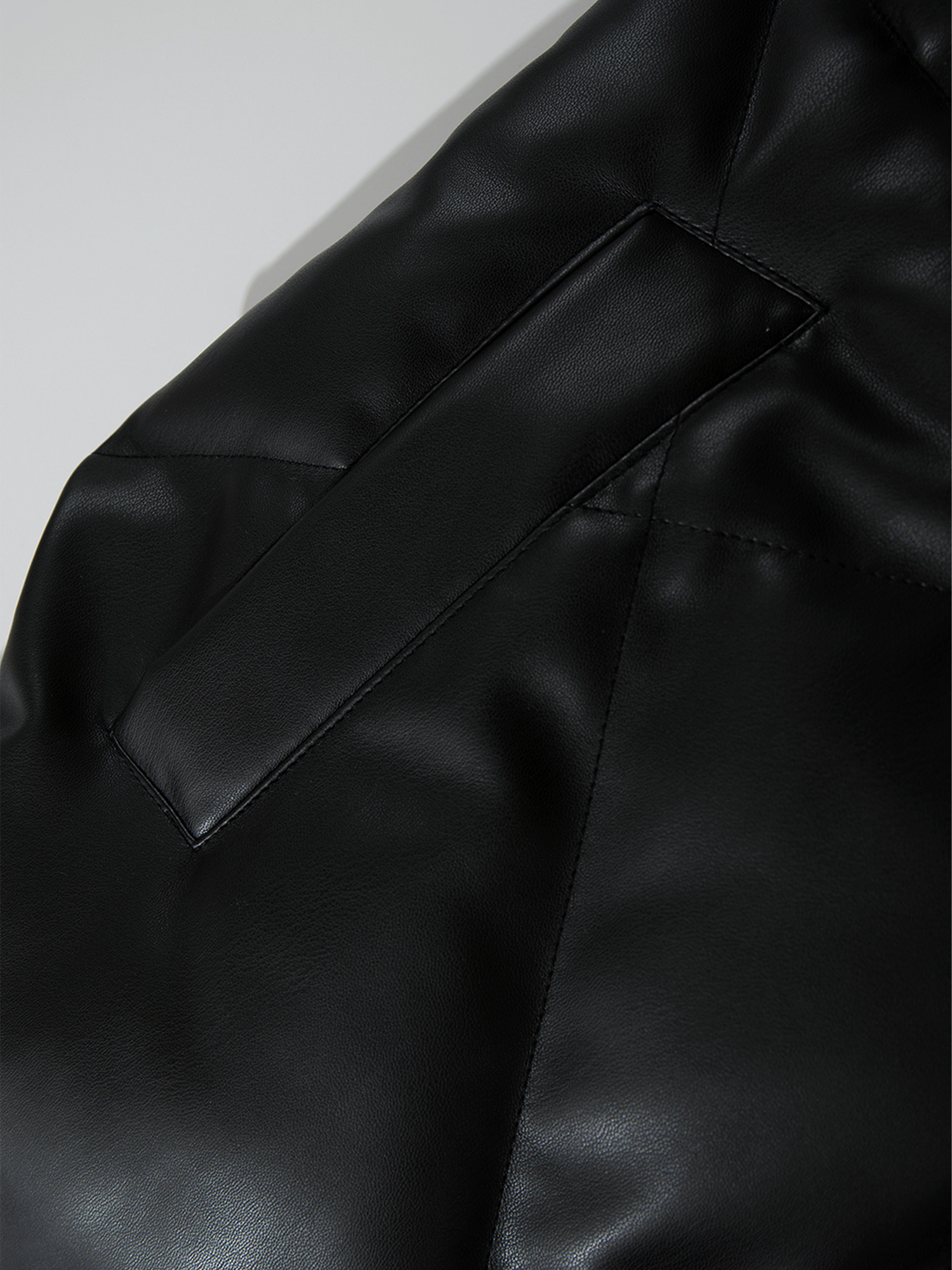 Quilted Black Vest