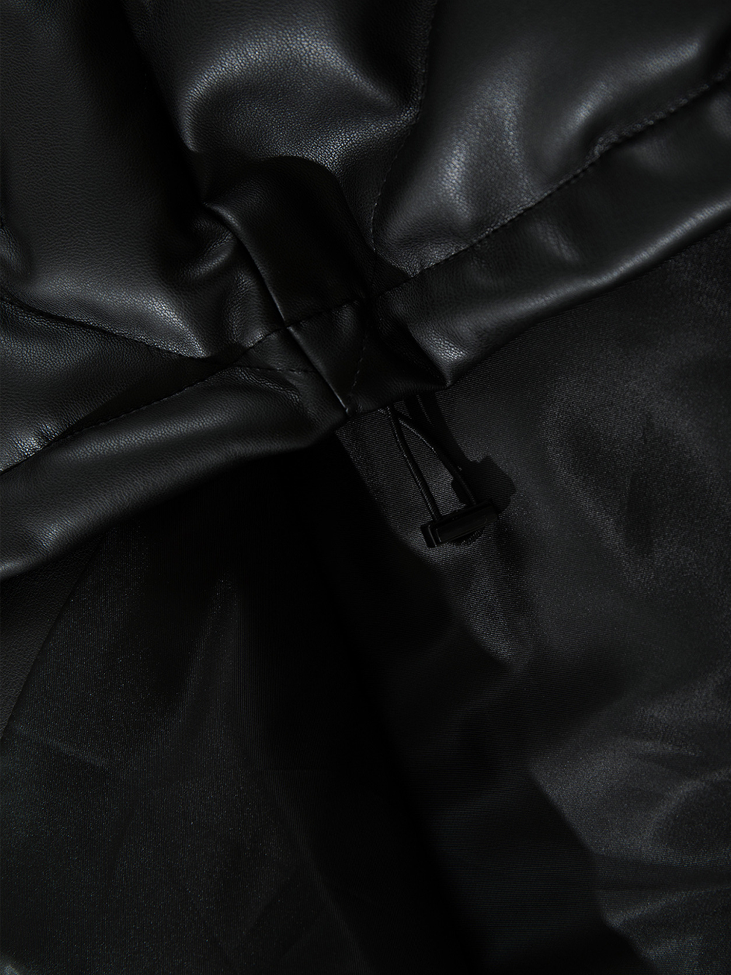 Quilted Black Vest