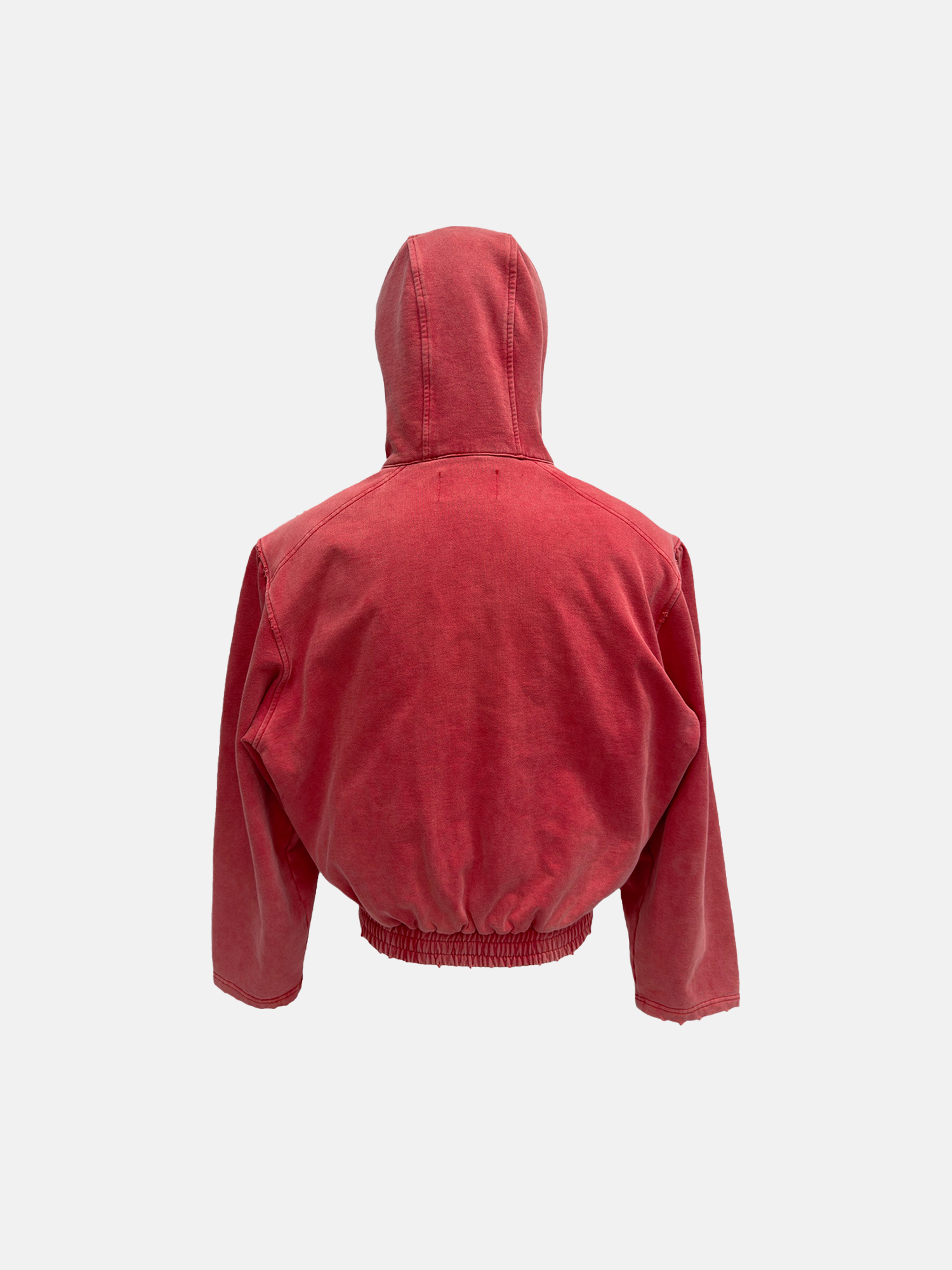 Retro-Hoodie in Rot