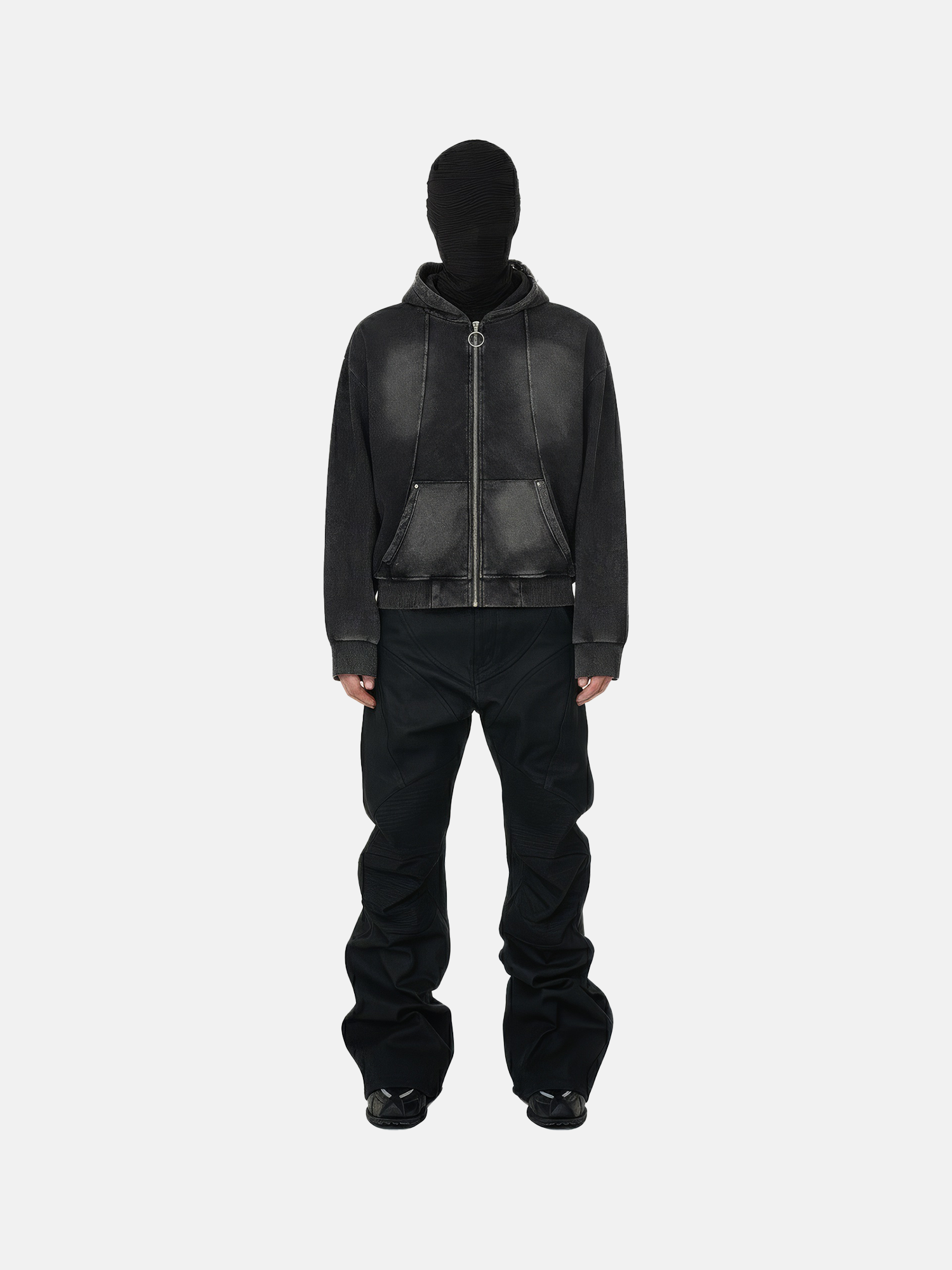 Ring Pull Zip Hoodie