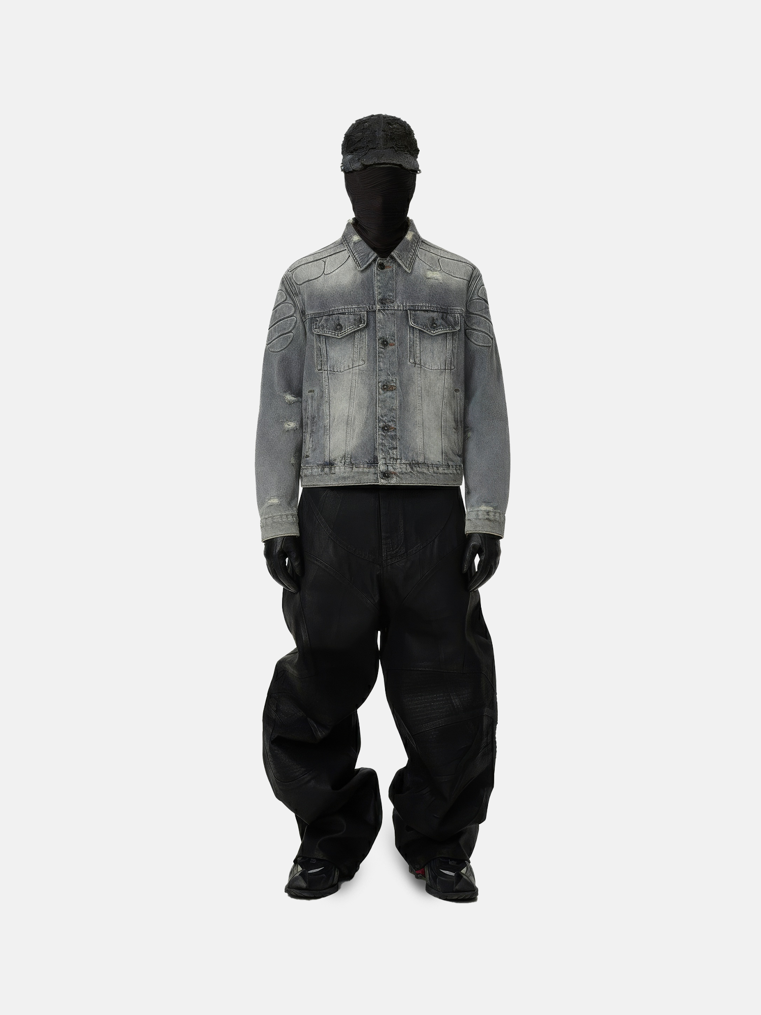 Ripped Detailed Jacket