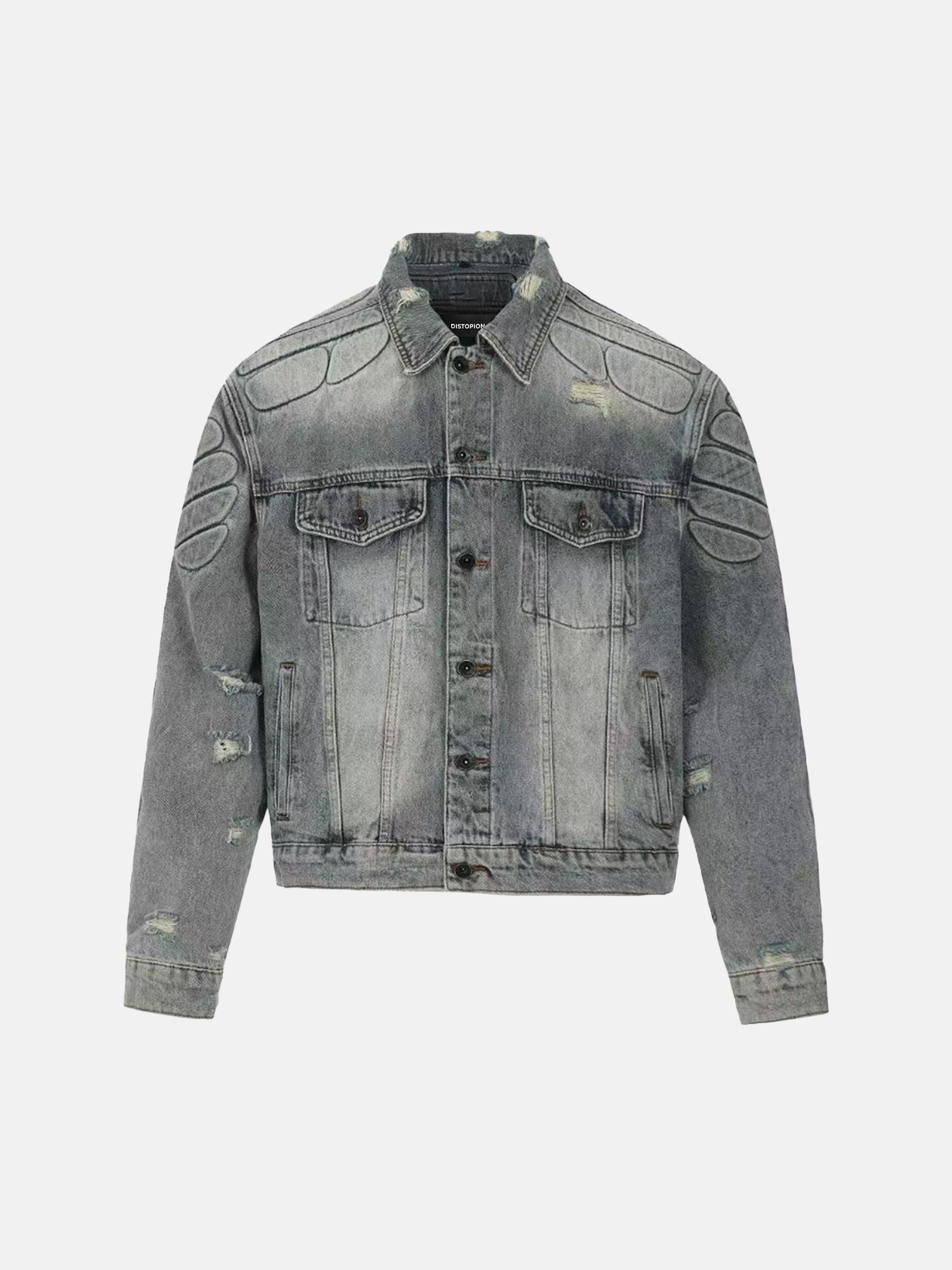Ripped Detailed Jacket