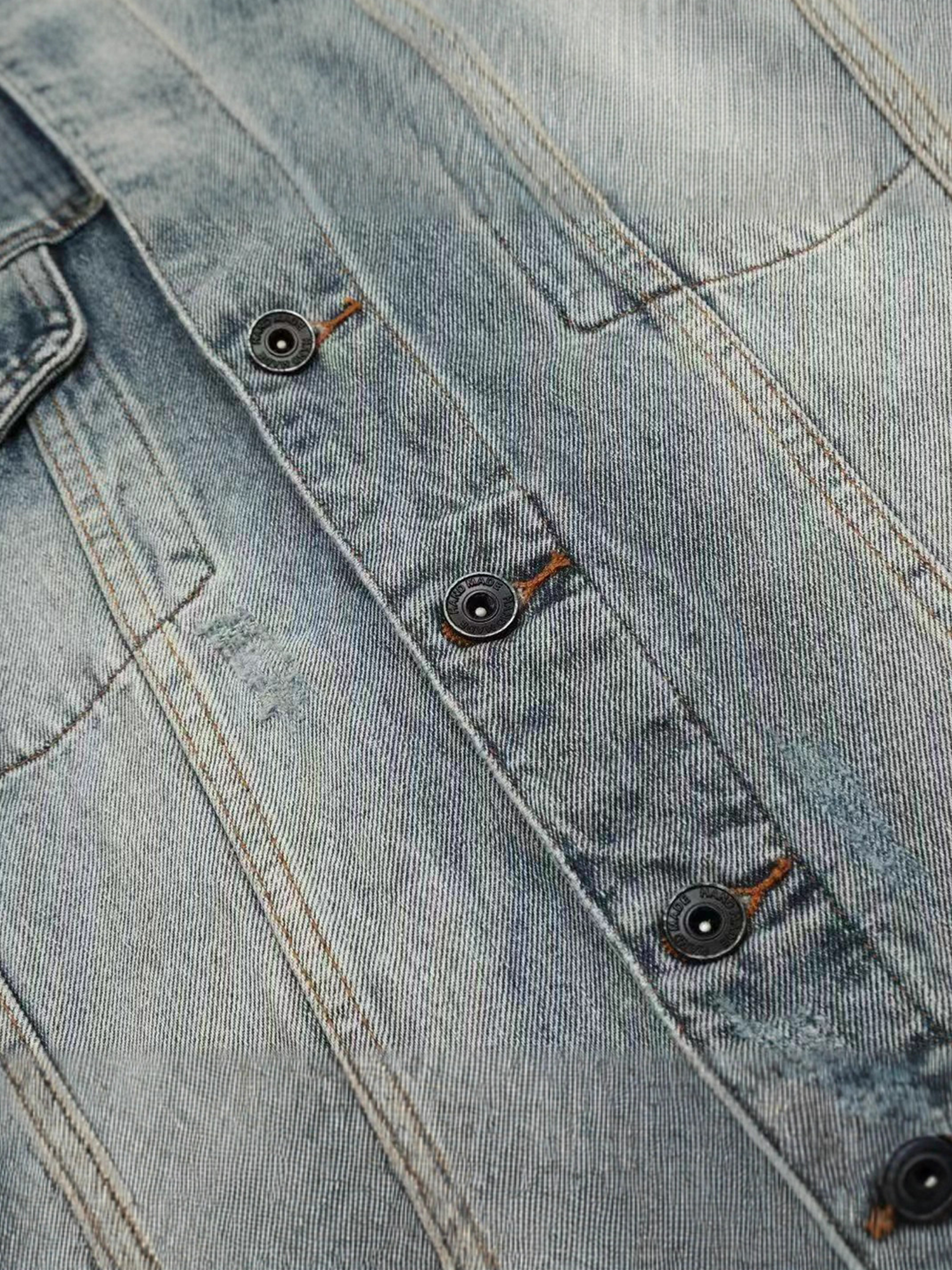 Ripped Detailed Jacket