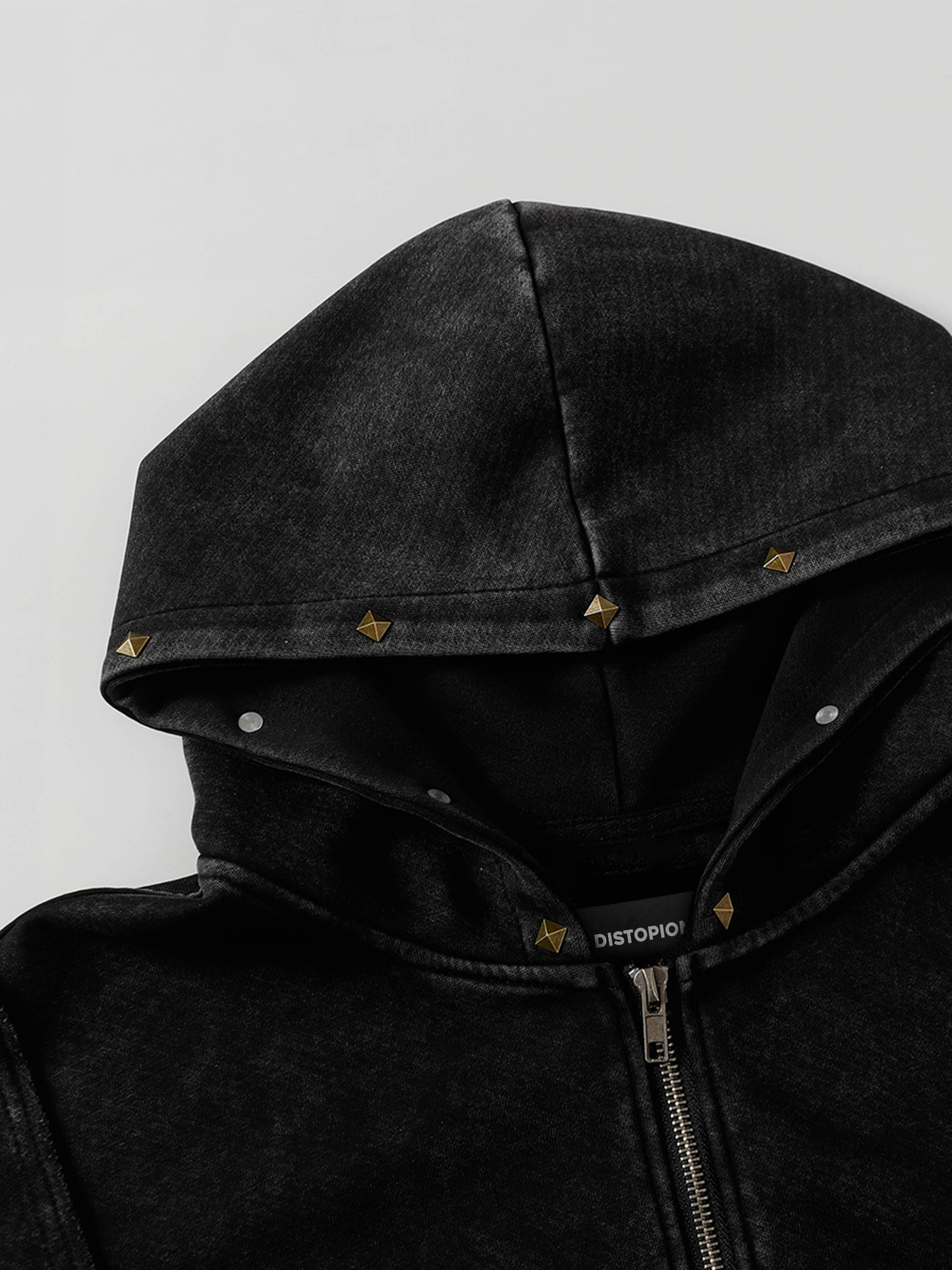 Nieten-Hoodie