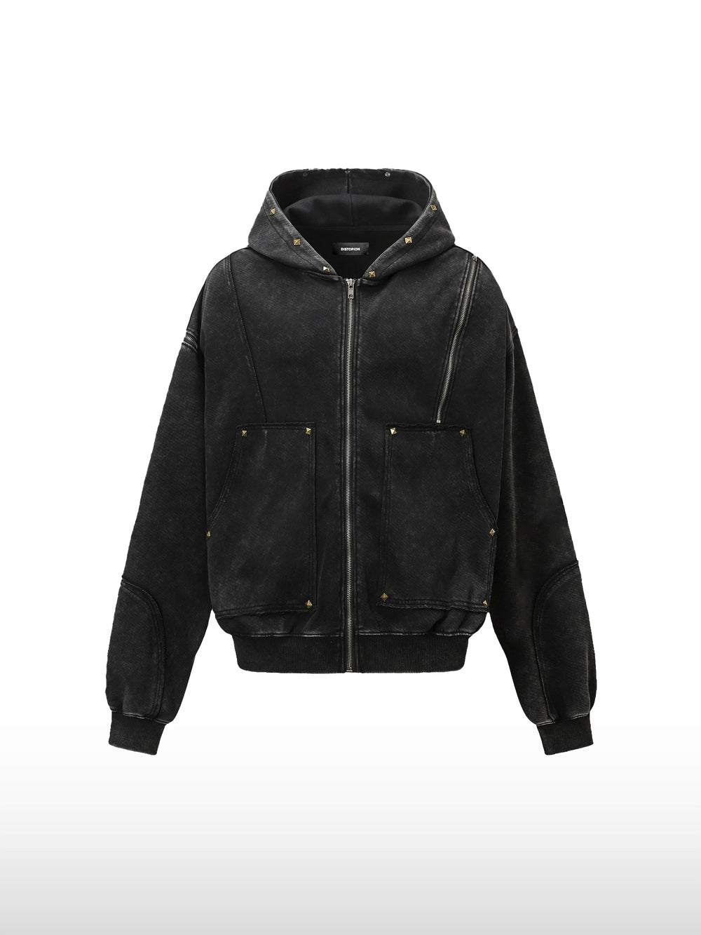 Nieten-Hoodie