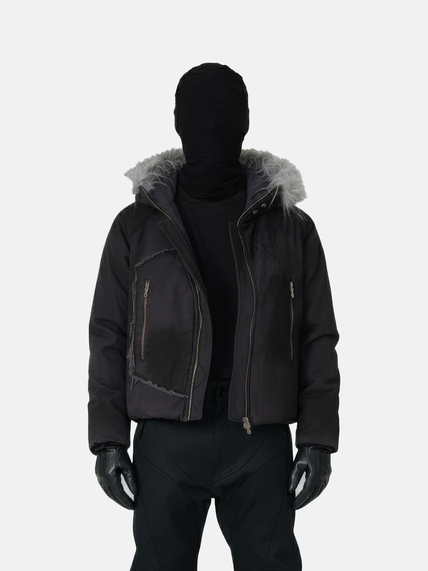 Stormveil Distressed Hood Jacke