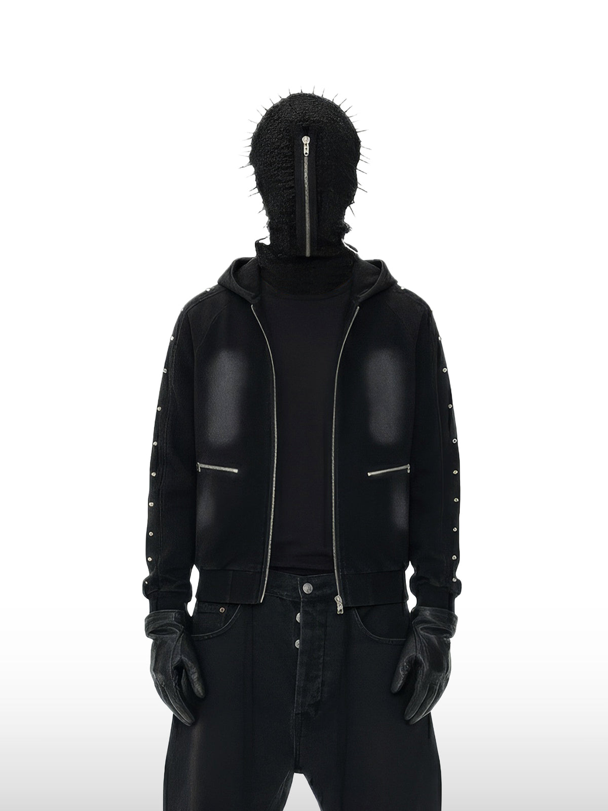 Hoodiejack met studs