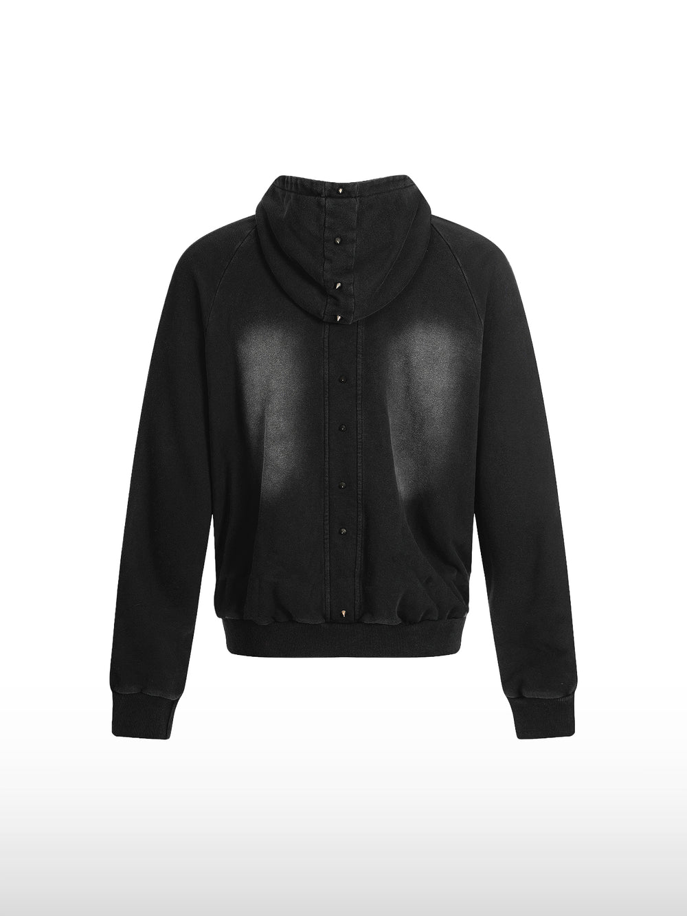Kapuzenjacke mit Nieten
