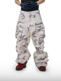 Sandfarbene Camouflage-Cargohose