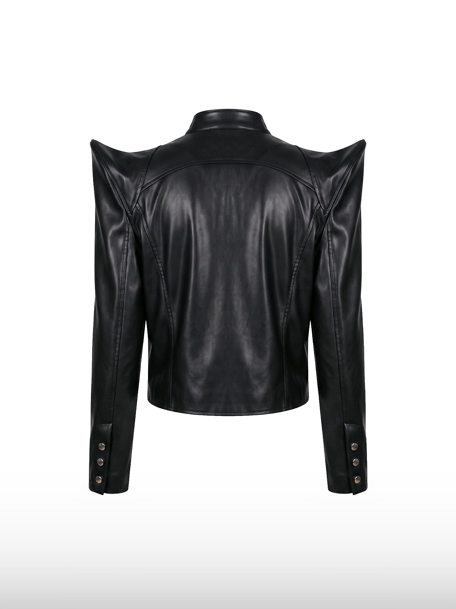 Lederjacke „Sculpted Peak“