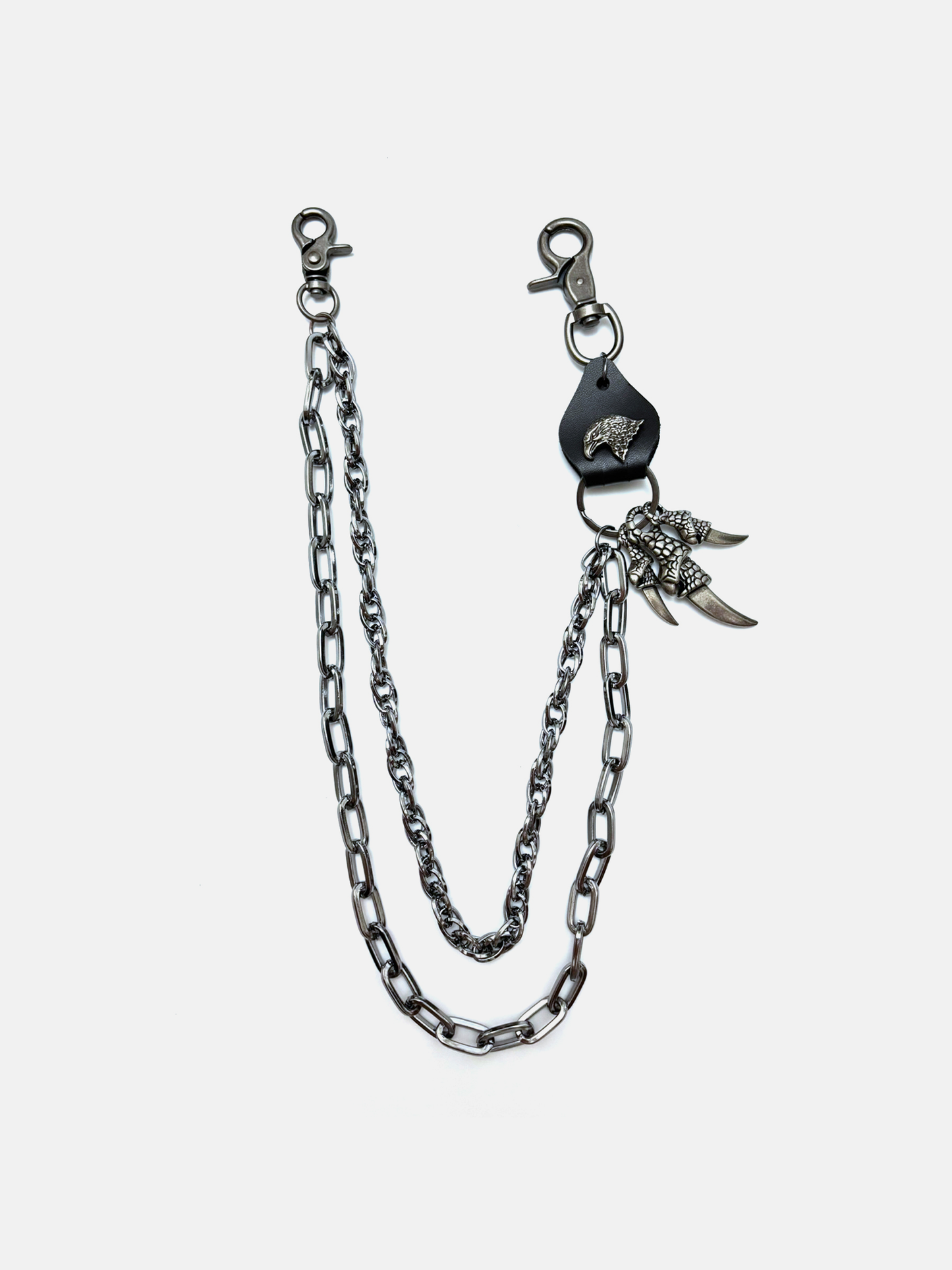 Silberne Klauenkette
