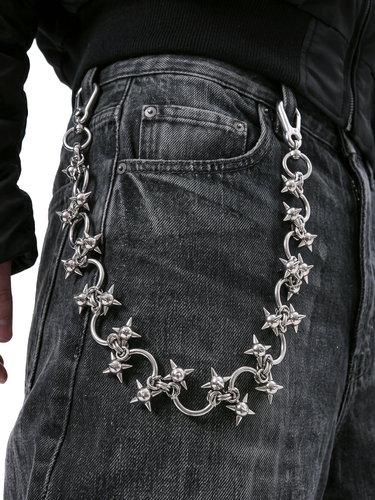 Stachelige U-Link-Taillenkette