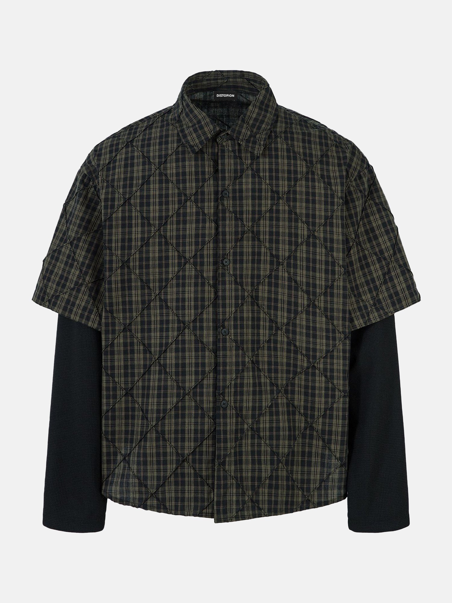 St. Quilted Plaid Shirt