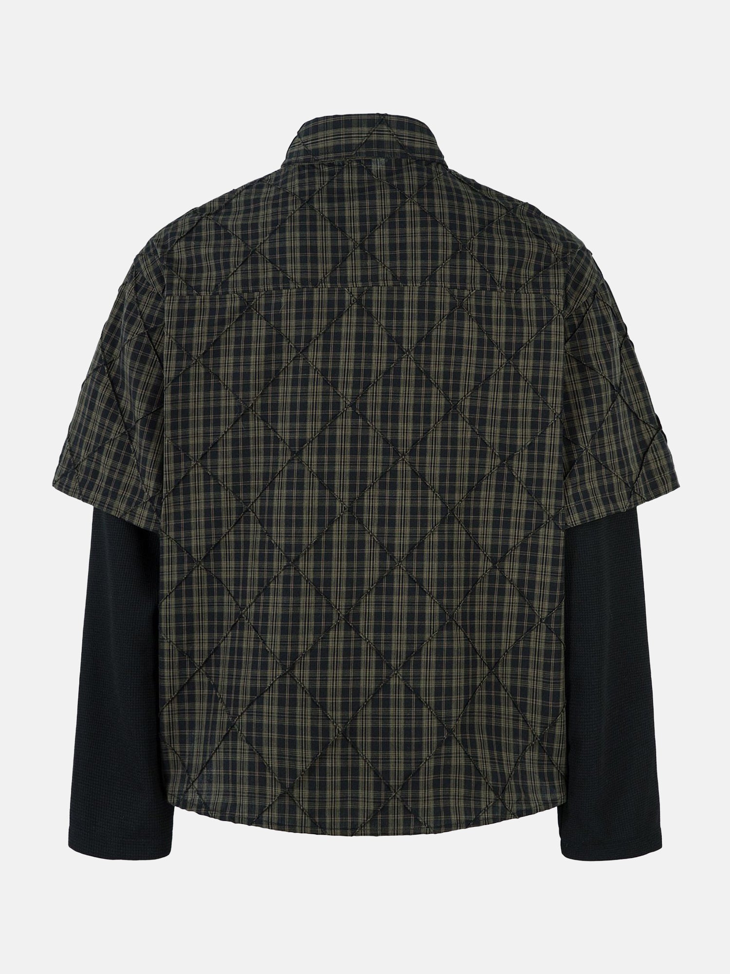 St. Quilted Plaid Shirt