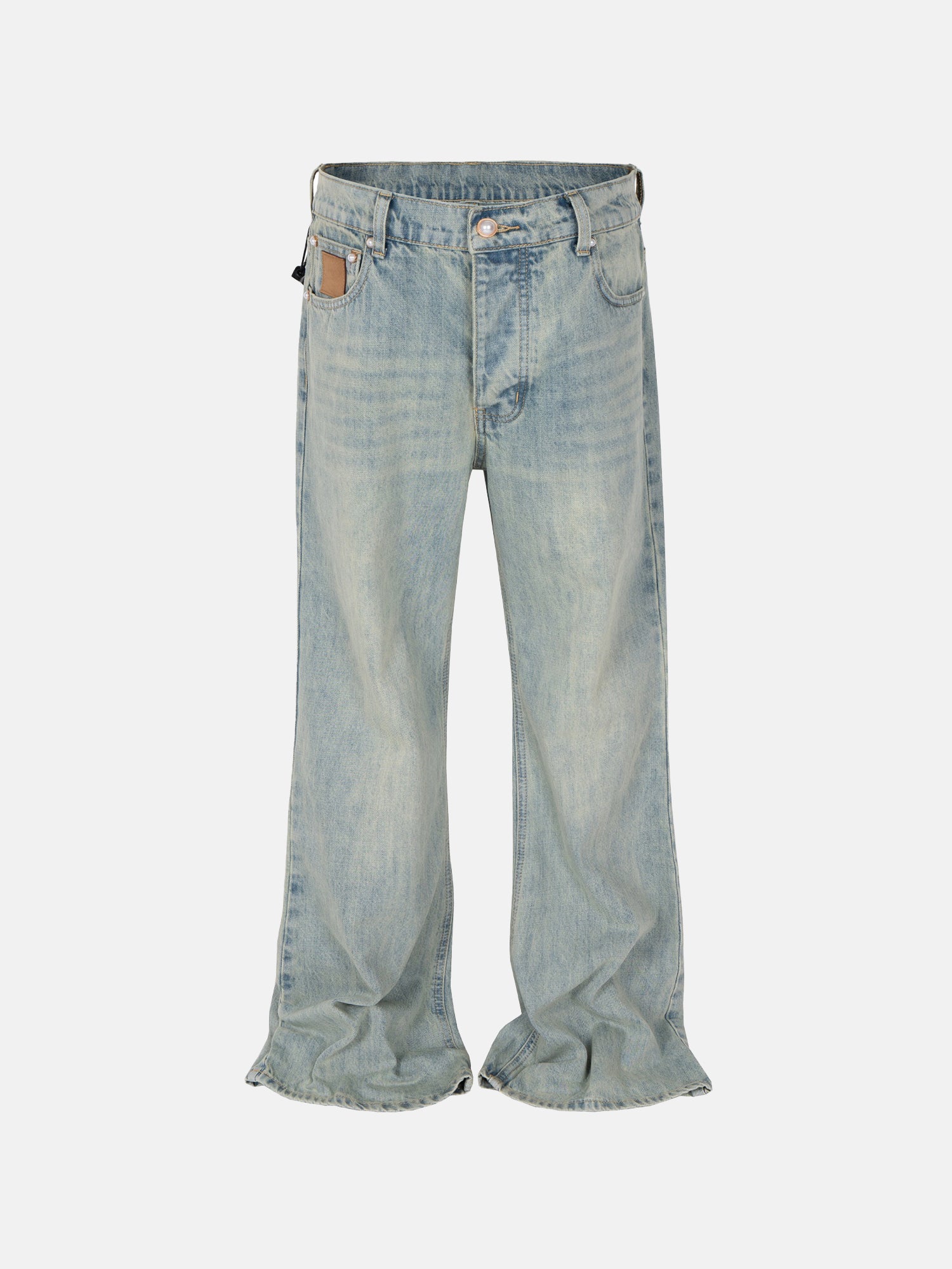 Stacked Wide Jeans