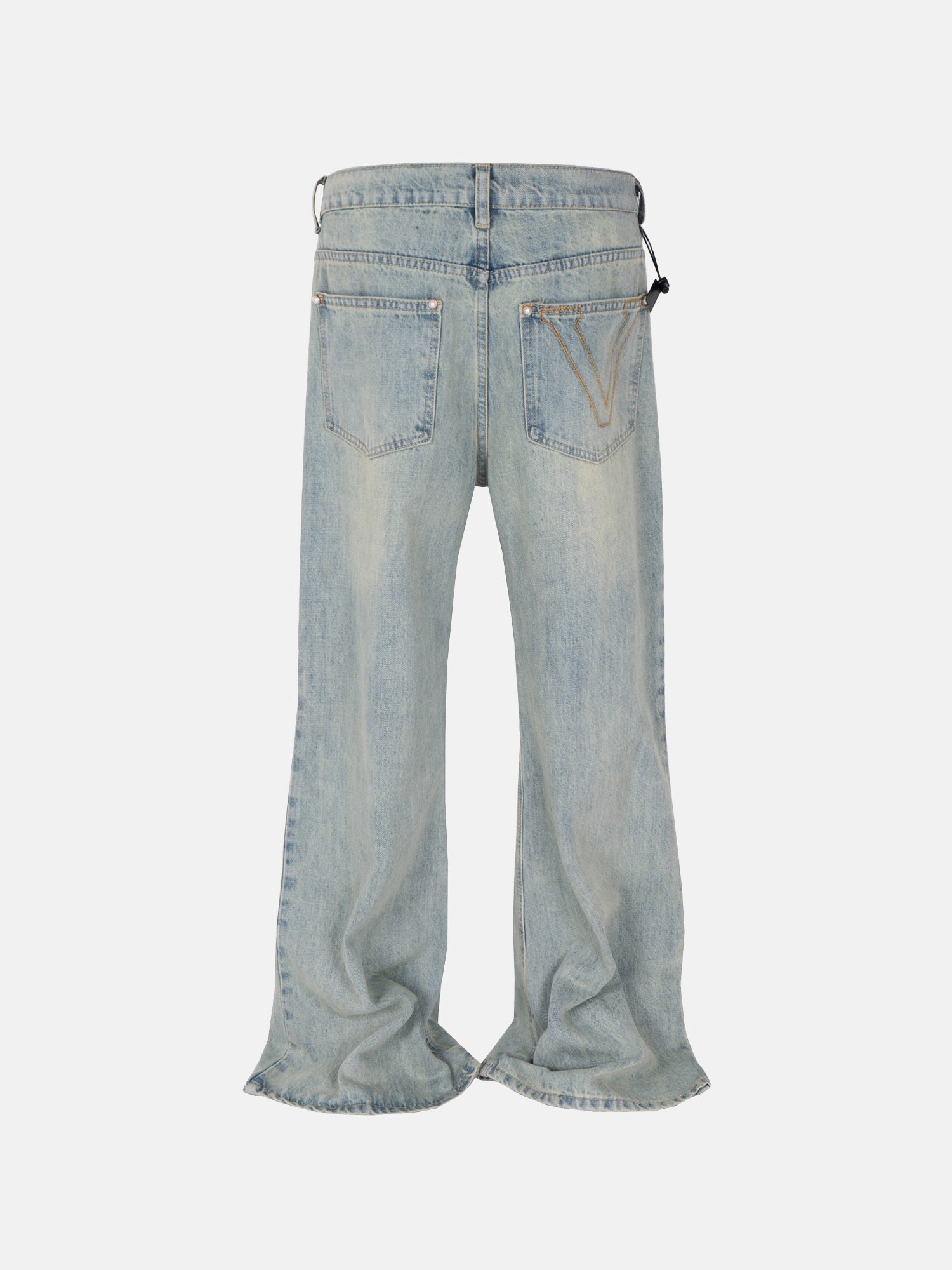 Stacked Wide Jeans