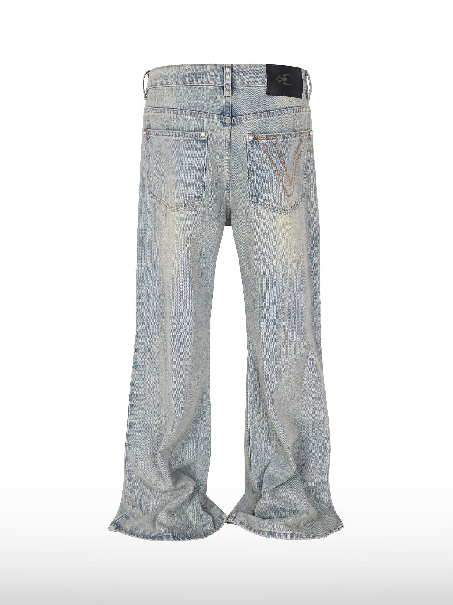 Stacked Wide Jeans