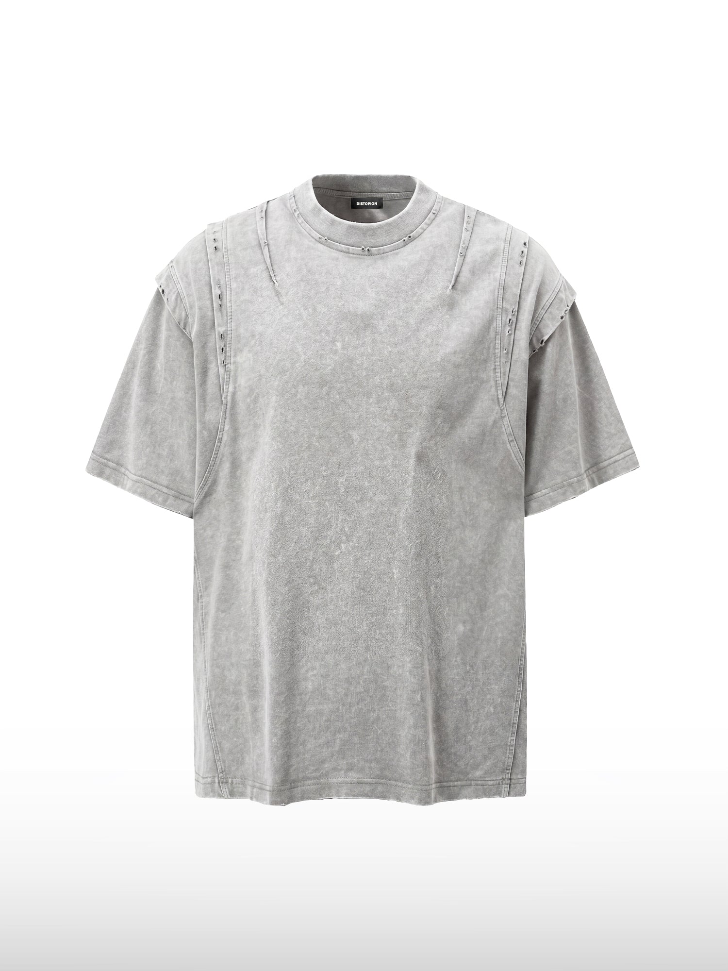 Gestructureerde Laag T-shirt