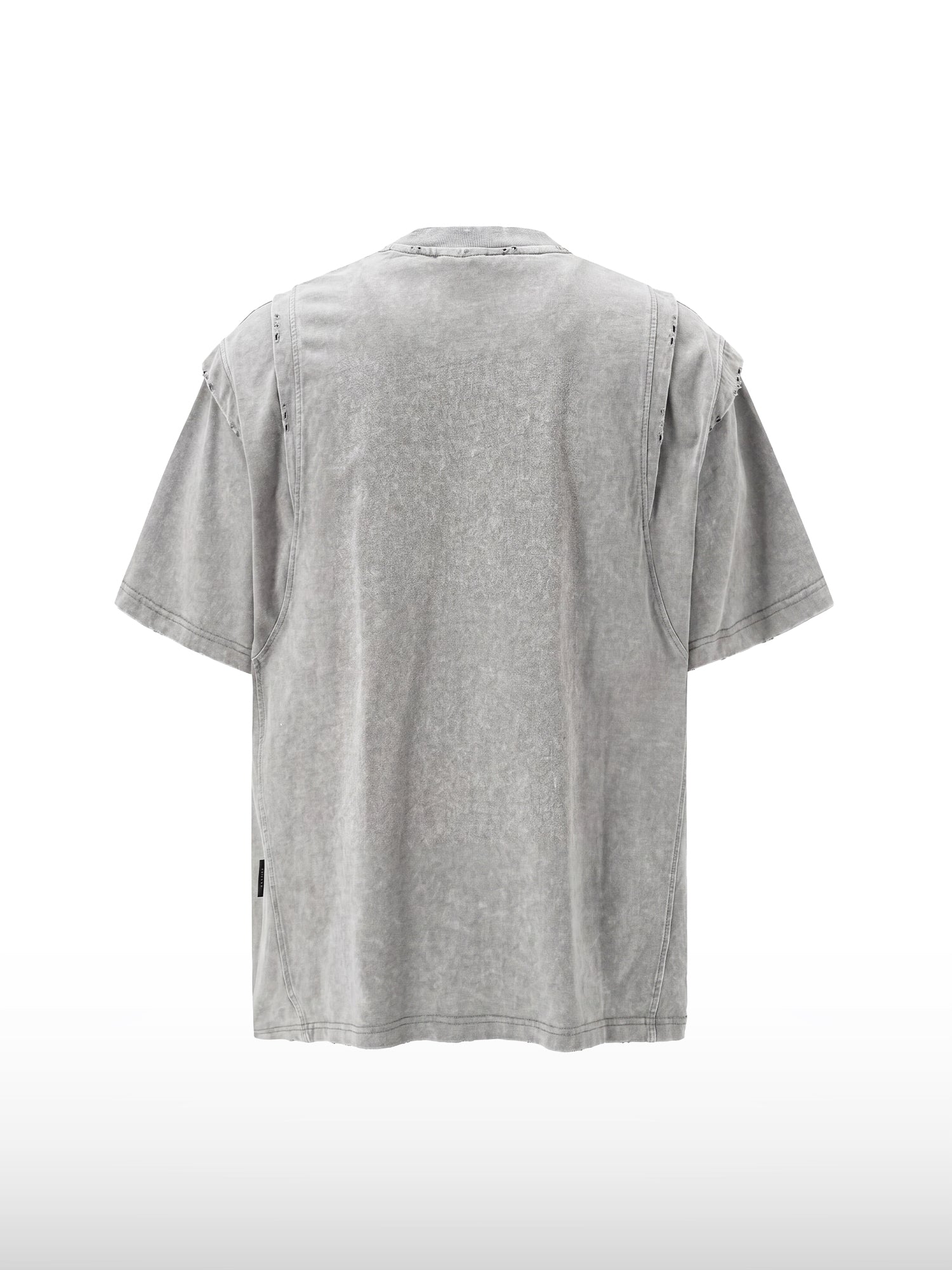 Gestructureerde Laag T-shirt