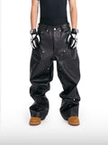 Studded Leather Pants