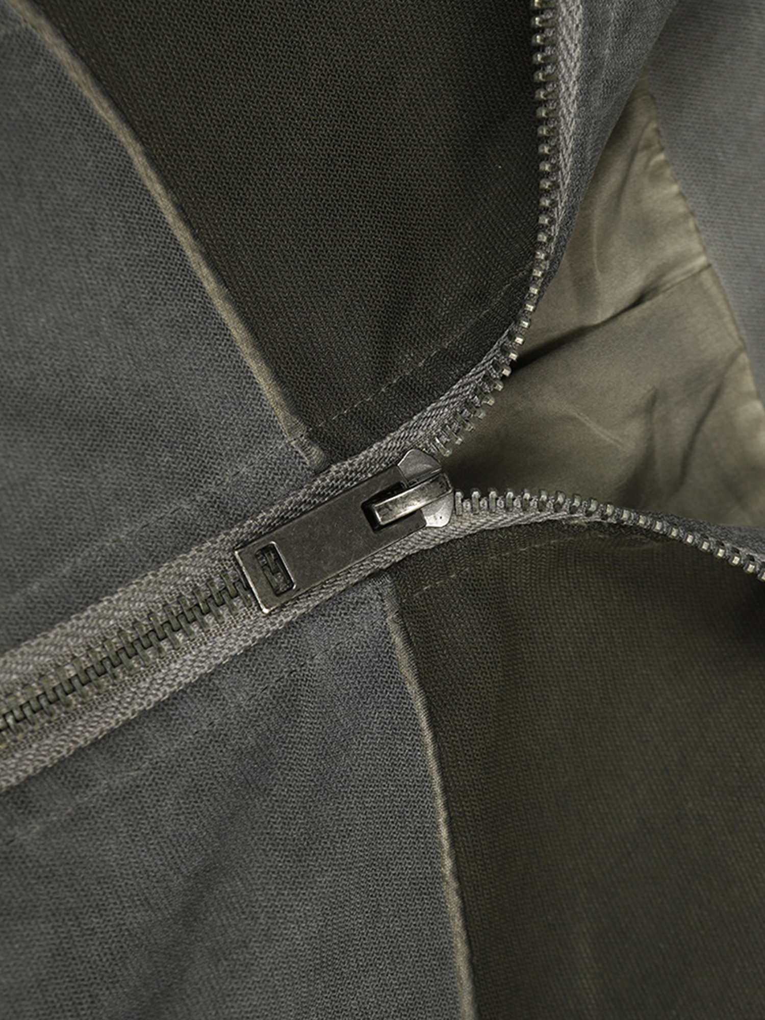 Two-Tone Zip Jacket