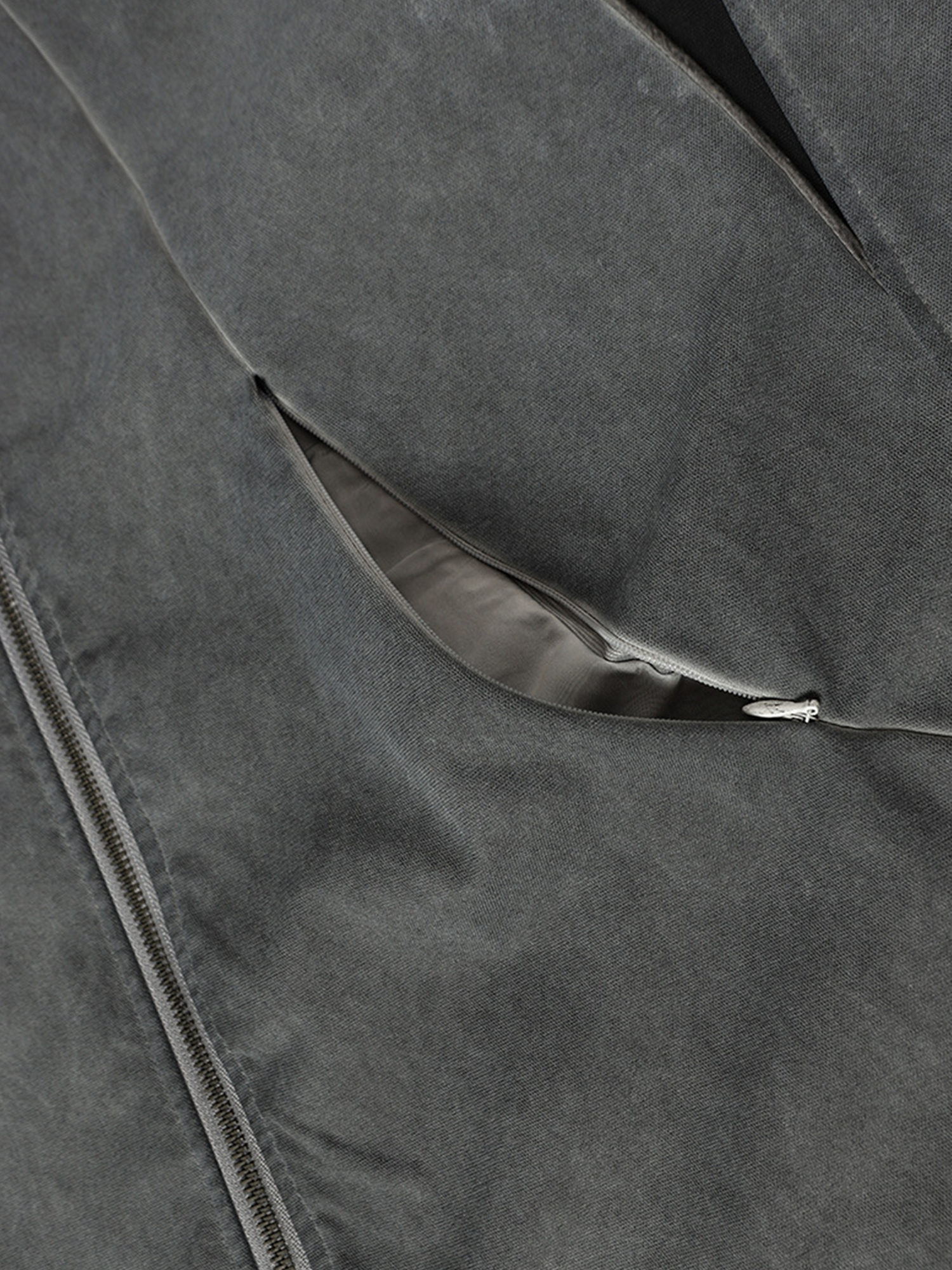 Two-Tone Zip Jacket